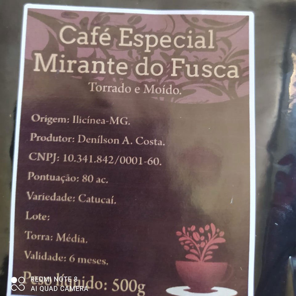 Café Especial Mirante do Fusca